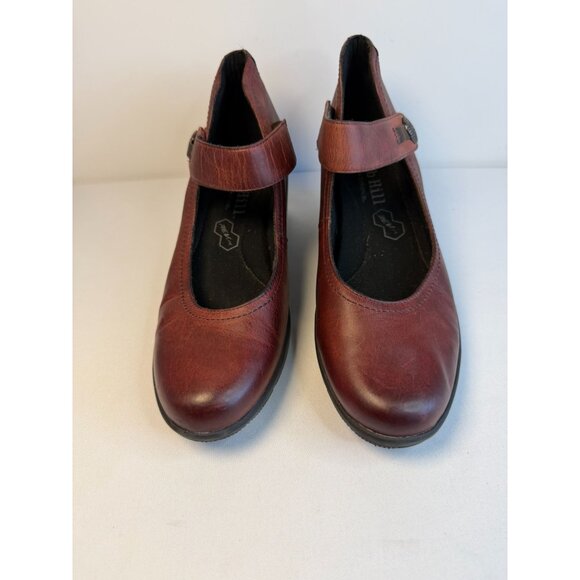 Cobb Hill Revhalo Women's Mary Jane Wedge Heel Size 9M Burgundy Cushion Shoes - Picture 2 of 12